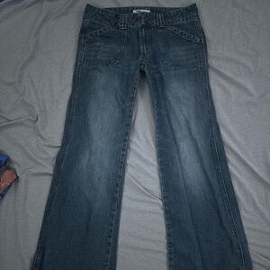 Old Navy Men's Dark Blue Straight Jeans